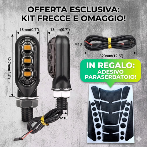 Frecce moto led - led, da