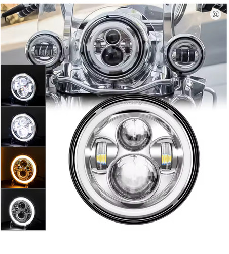 Faro led moto pollici - faro, 7